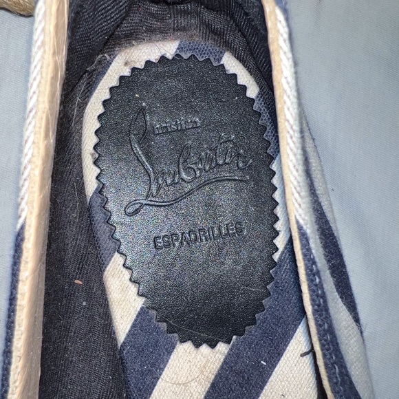 Louboutin espadrilles size 40/9 - Picture 2 of 7